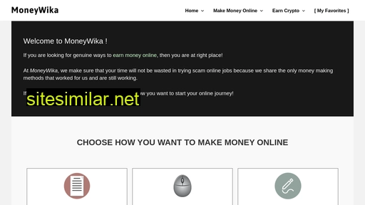 Moneywika similar sites