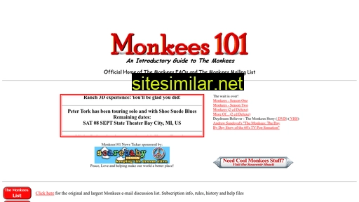 Monkees101 similar sites