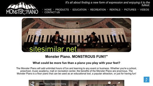 monsterpiano.com alternative sites