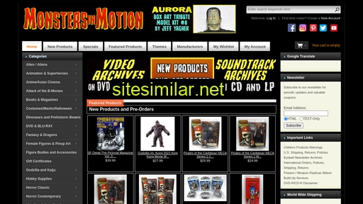monstersinmotion.com alternative sites