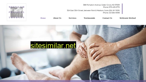Montclairphysicaltherapy similar sites