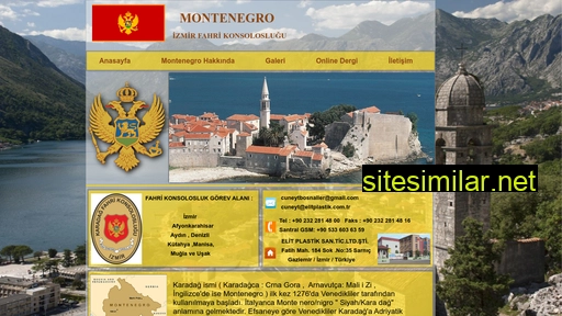 Montenegroizmir similar sites