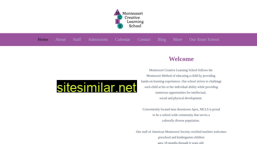 Montessoricreativelearningschool similar sites