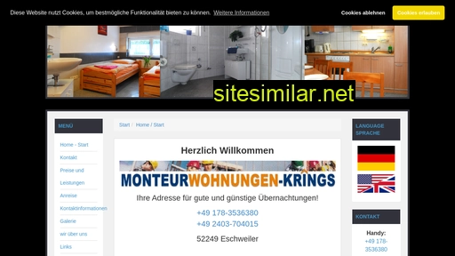 monteurzimmer-eschweiler.com alternative sites
