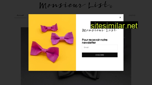 monsieurlist.com alternative sites