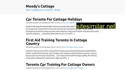 Moodyscottages similar sites