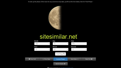 Moonpage similar sites