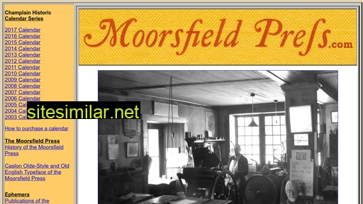 moorsfieldpress.com alternative sites