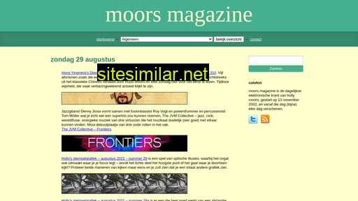 Moorsmagazine similar sites