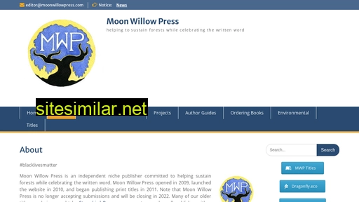 Moonwillowpress similar sites