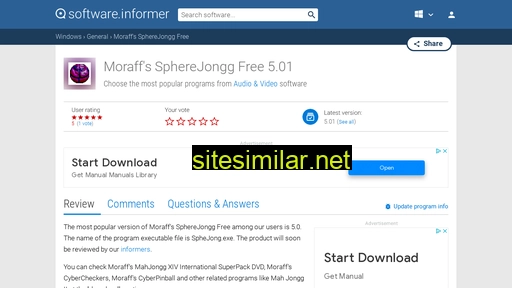 moraff-s-spherejongg-free.software.informer.com alternative sites