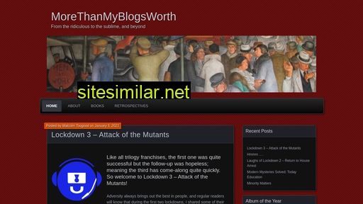 Morethanmyblogsworth similar sites