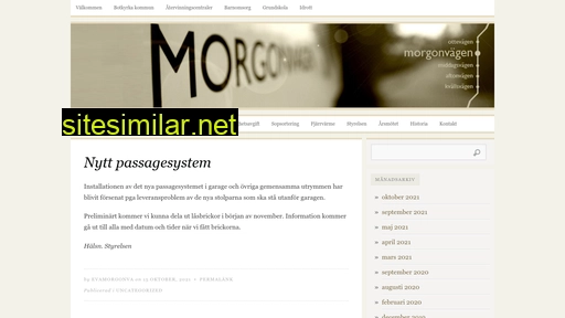 morgonvagen.wordpress.com alternative sites