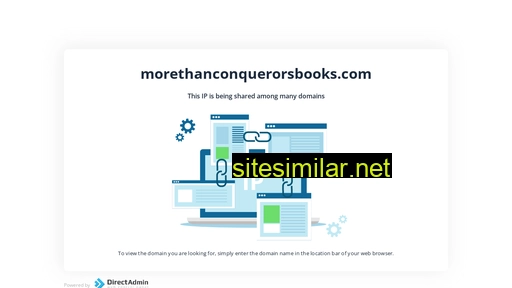 Morethanconquerorsbooks similar sites