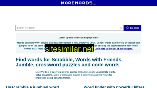 morewords.com alternative sites