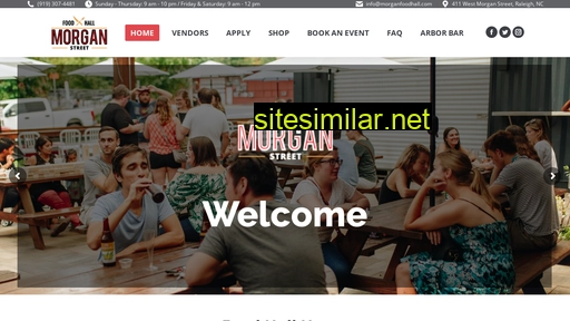 morganfoodhall.com alternative sites