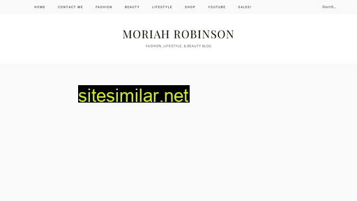 moriahrobinson.com alternative sites