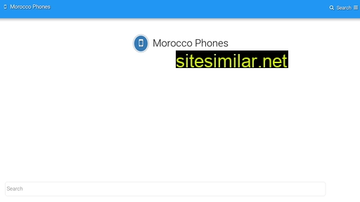 Moroccotelephones similar sites