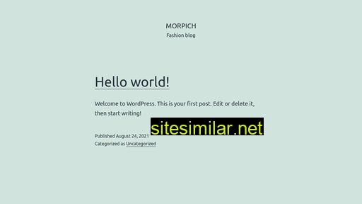 morpich.com alternative sites