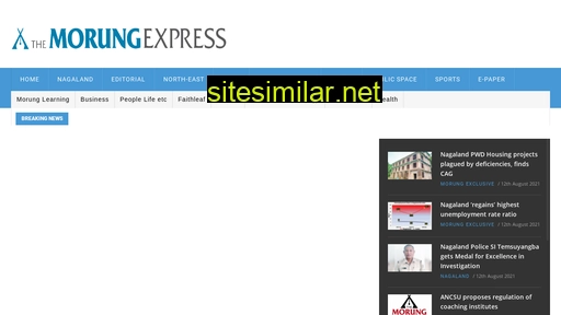 Morungexpress similar sites
