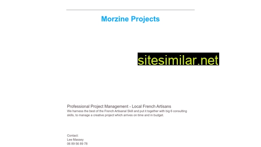 Morzineprojects similar sites