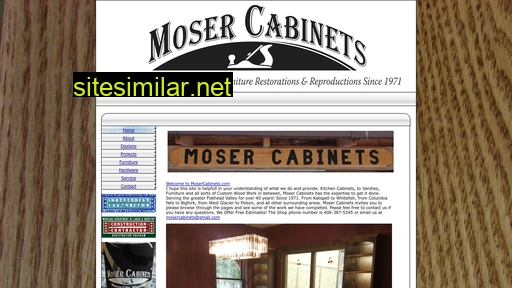mosercabinets.com alternative sites