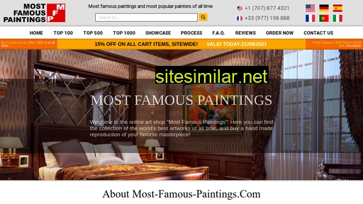 Most-famous-paintings similar sites