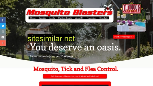 mosquitoblasters.com alternative sites