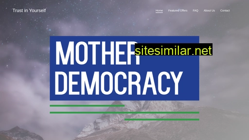 motherdemocracy.com alternative sites