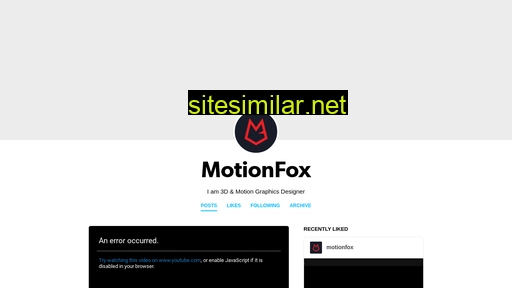 motionfox.tumblr.com alternative sites