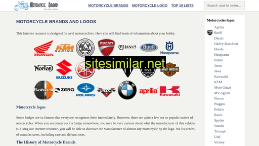 Motorcycle-brands similar sites