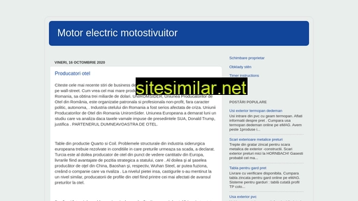Motorelectricmotostivuitor similar sites