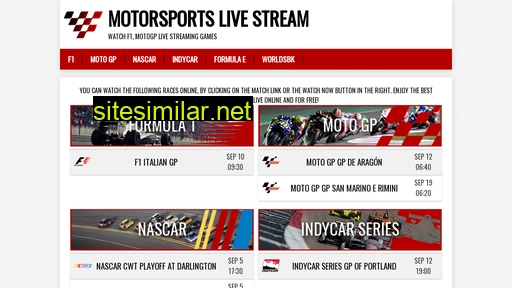 motorsports-stream.com alternative sites