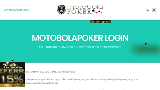 motobolapoker.com alternative sites