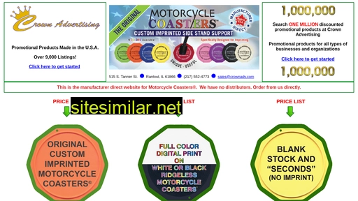 motorcyclecoaster.com alternative sites