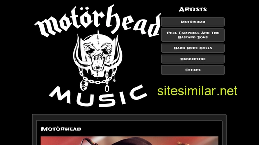 motorheadmusic.com alternative sites