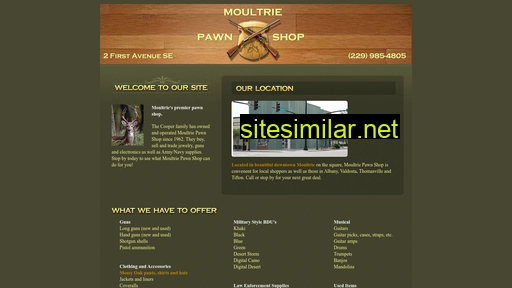 moultriepawn.com alternative sites
