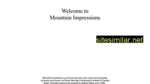 Mountainimpressions similar sites
