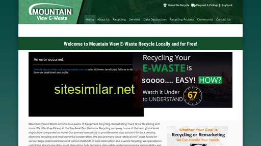 mountainviewewaste.com alternative sites