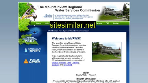 mountainviewwater.com alternative sites