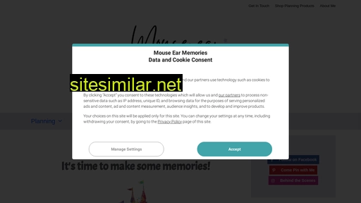 mouseearmemories.com alternative sites