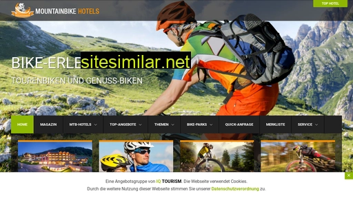 mountainbike-hotel.com alternative sites