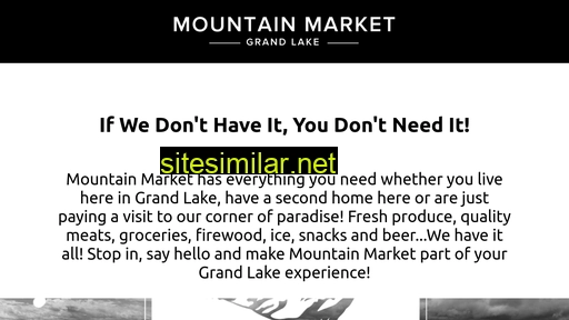 mountainmarketgl.com alternative sites