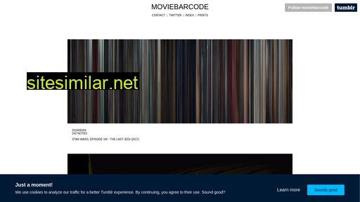 Moviebarcode similar sites