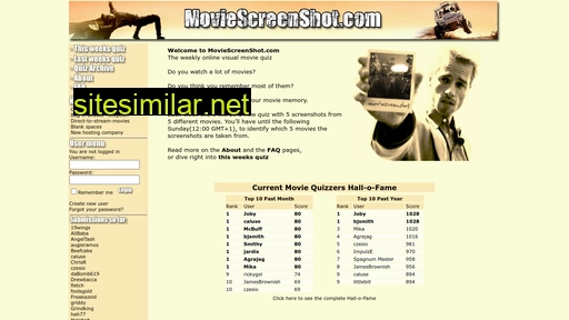 Moviescreenshot similar sites