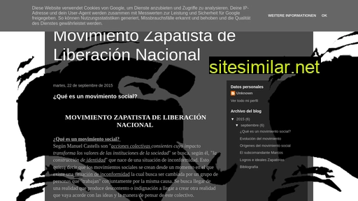 movimientozapatistadeliberacionnmc.blogspot.com alternative sites