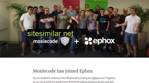 Moxiecode similar sites