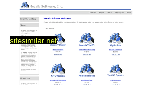 Mozaik-software similar sites