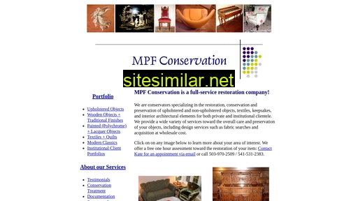 mpfconservation.com alternative sites