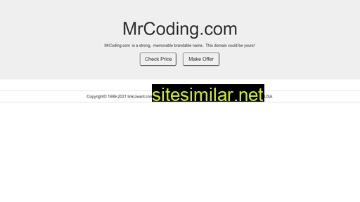 Mrcoding similar sites